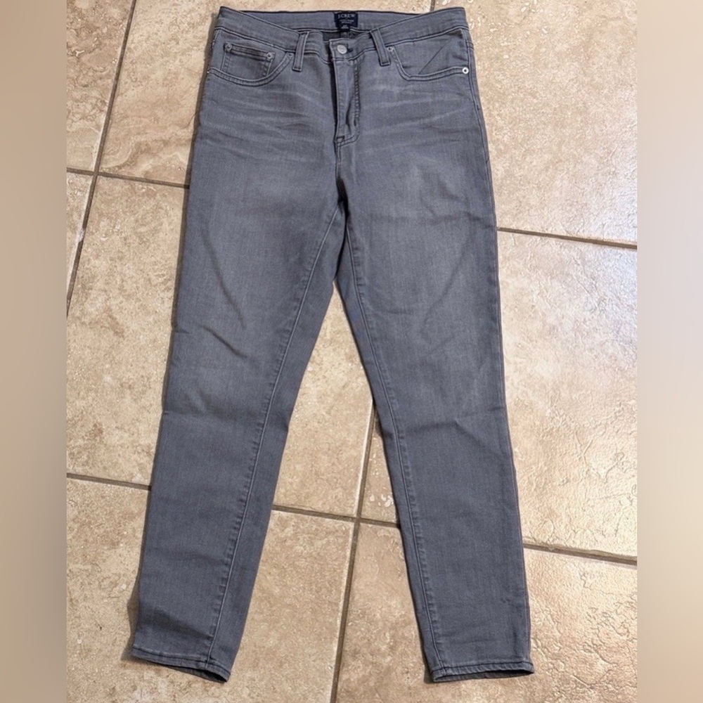 J. Crew Women's Skinny Jeans in Gray